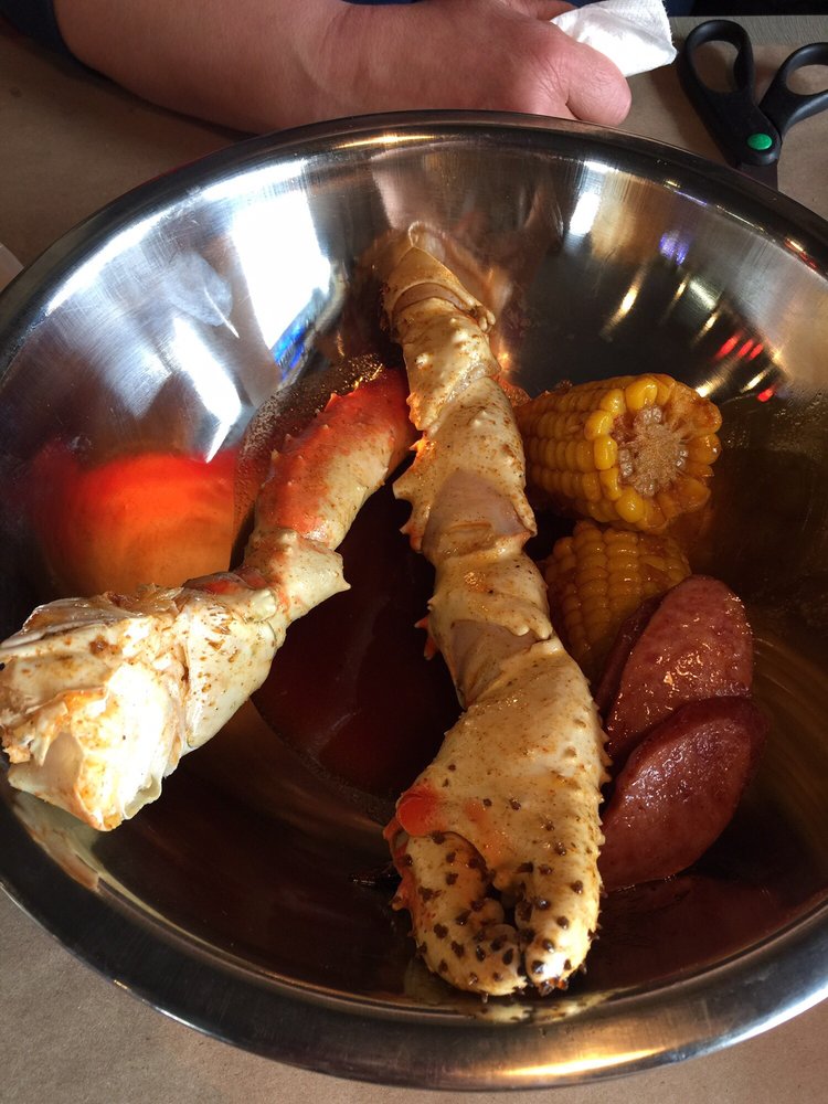 Crab Leg Garlic Boil