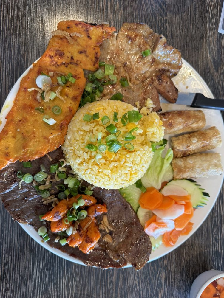 Combination Rice Plate