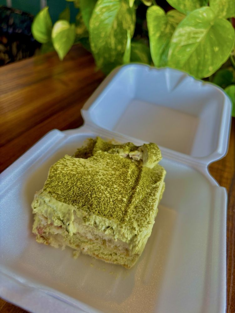 Strawberry Matcha Tiramisu