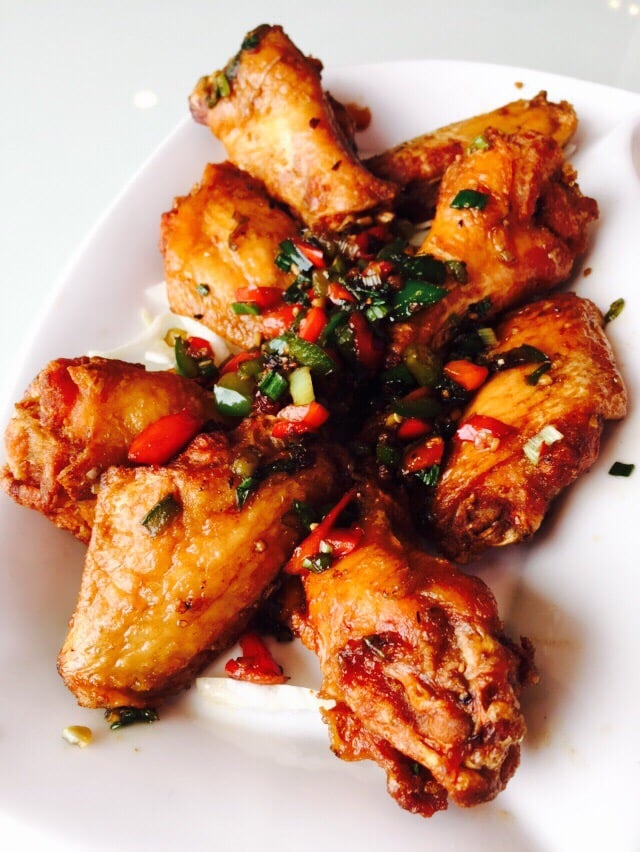 Salt and Pepper Chicken Wings