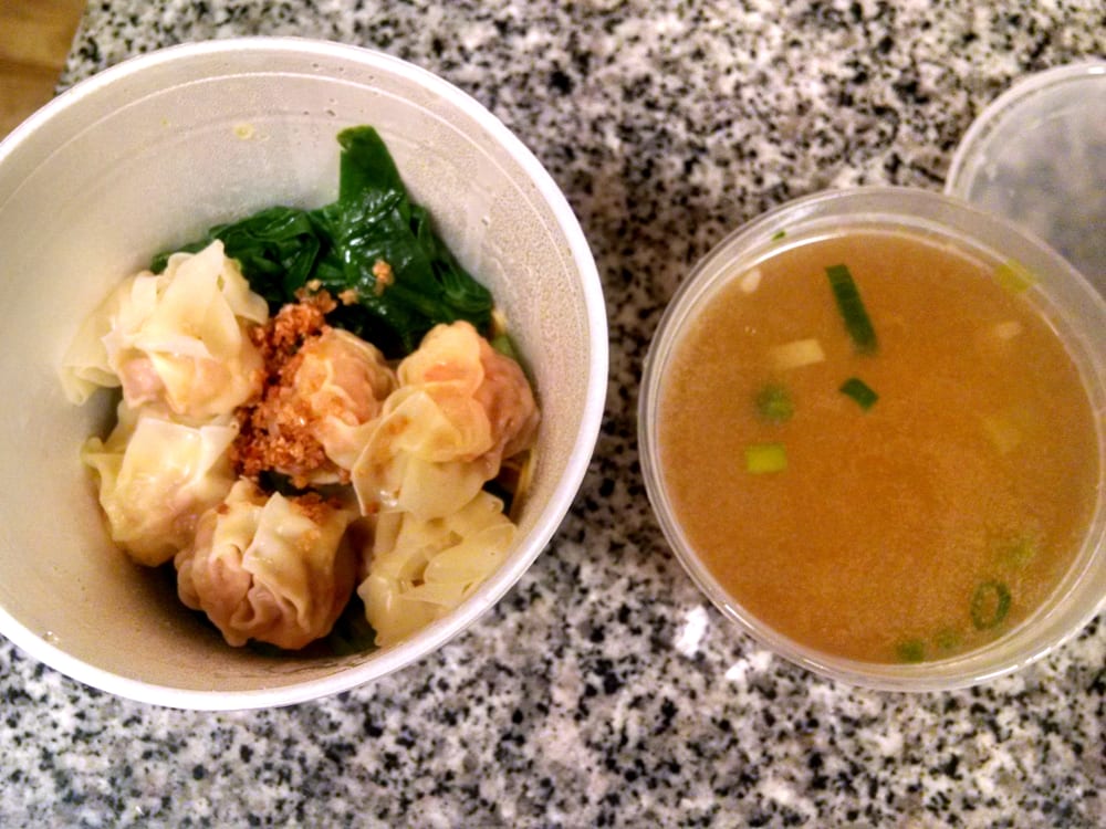 Wonton Noodle Soup