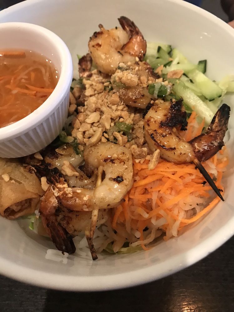 Grilled Shrimp Vermicelli Noodles