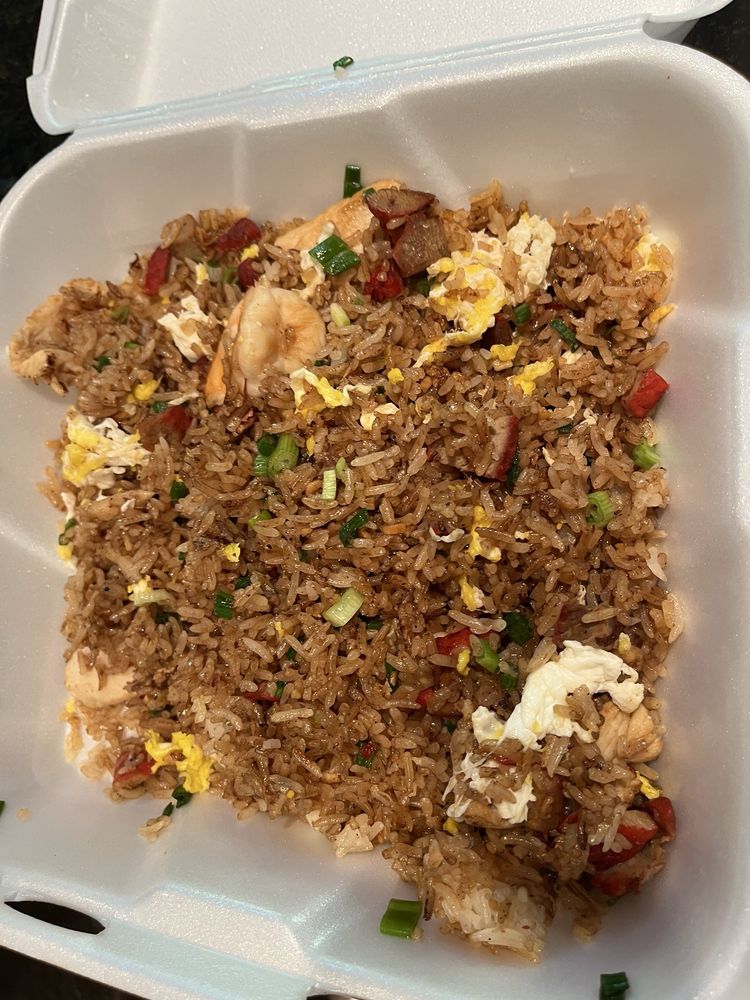 Egg Rolls & Grilled Pork Fried Rice