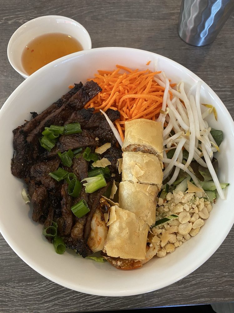 Grilled Beef Vermicelli Noodles