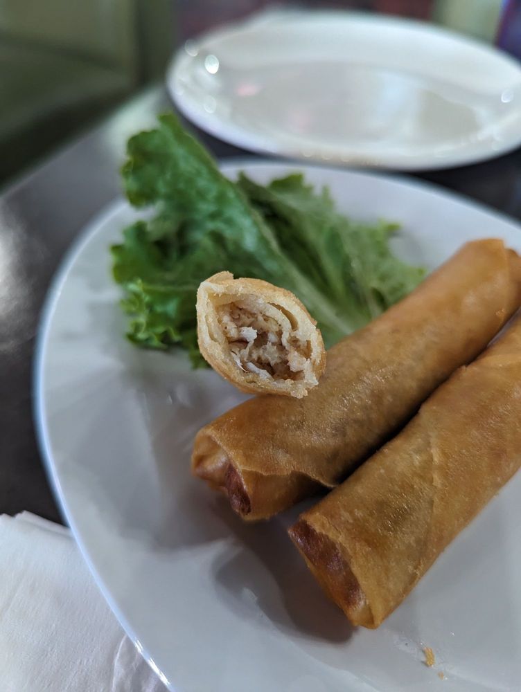 Grilled Pork Egg Rolls