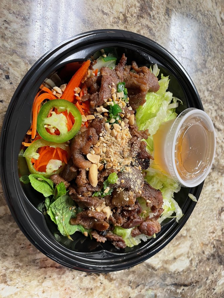 Lemongrass Pork Vermicelli Noodles