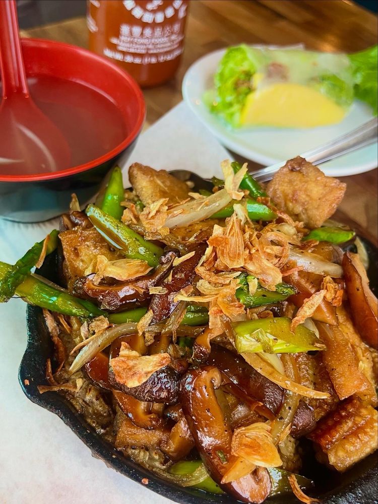 Crispy Rice Hot Skillet