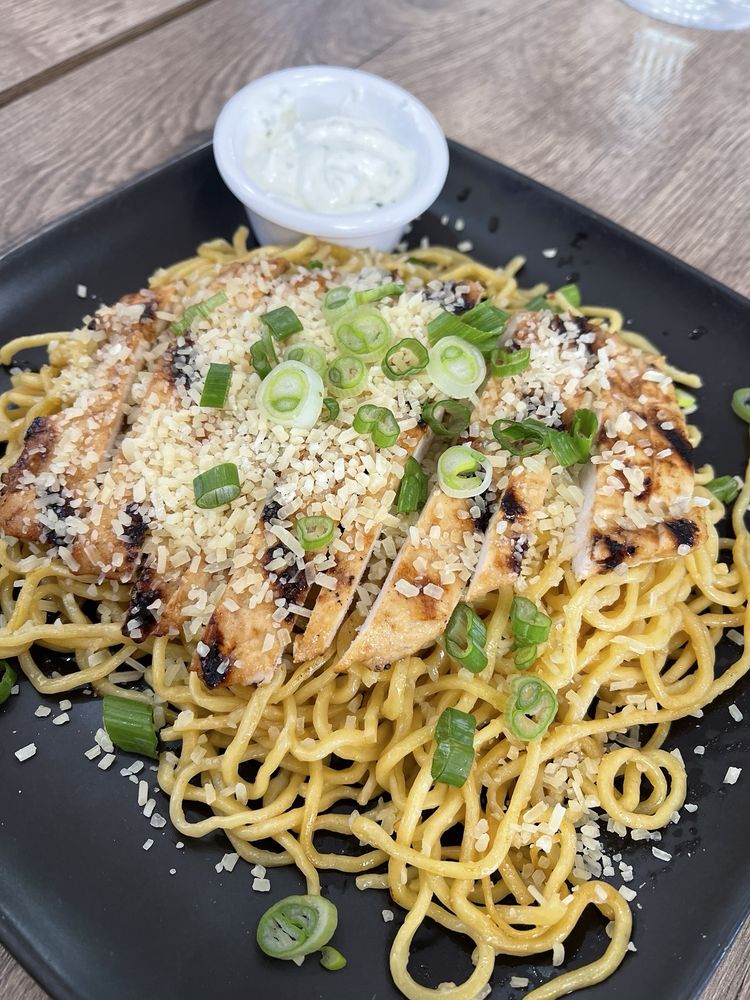 Garlic Parmesan Noodles