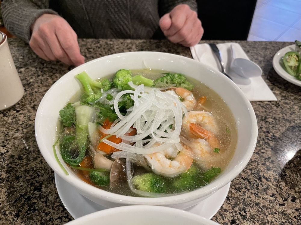 Large Shrimp Pho Soup