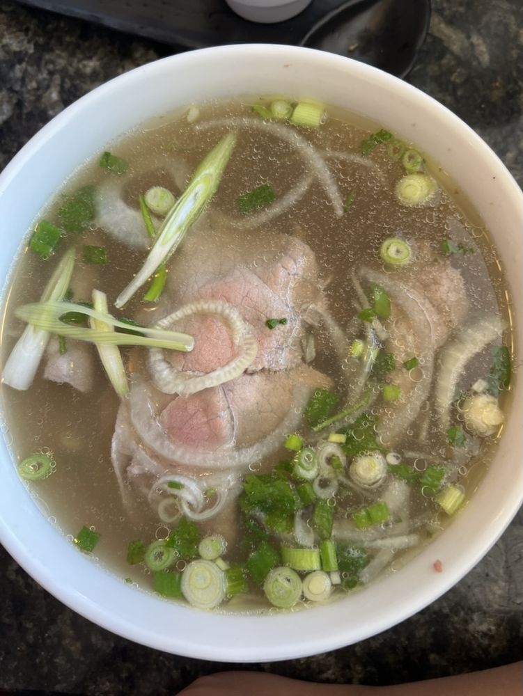 Sliced Eye Round Steak Pho