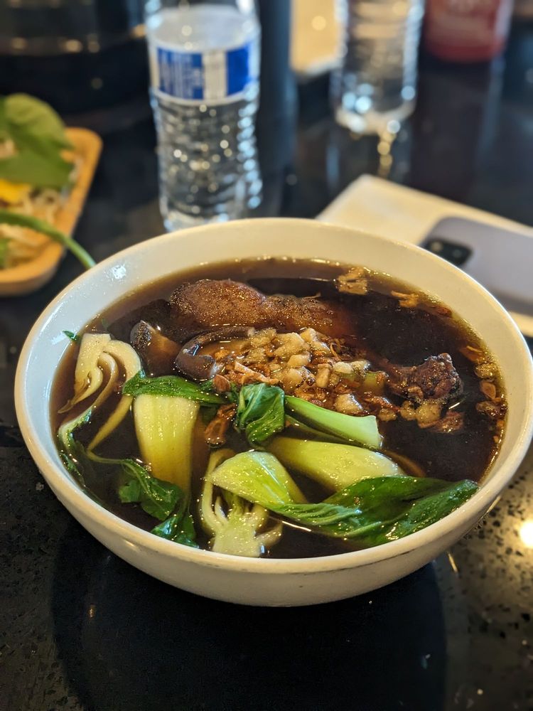 Roasted Duck Noodles Soup
