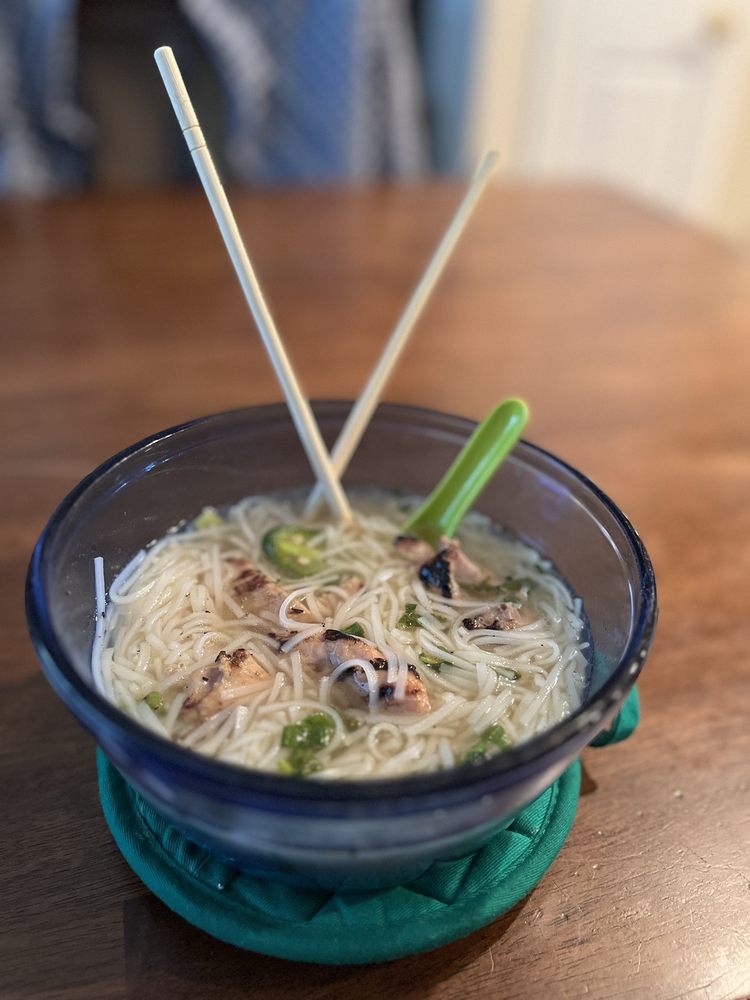 Grilled Chicken Pho