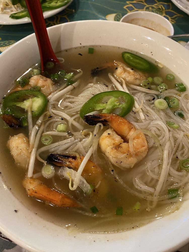 Grilled Shrimp Pho