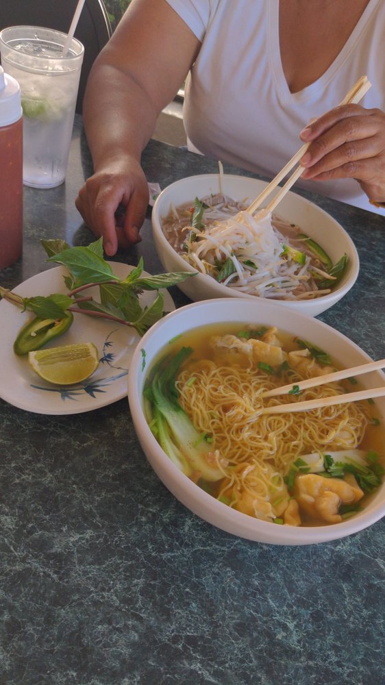 Seafood Egg Noodle Soup