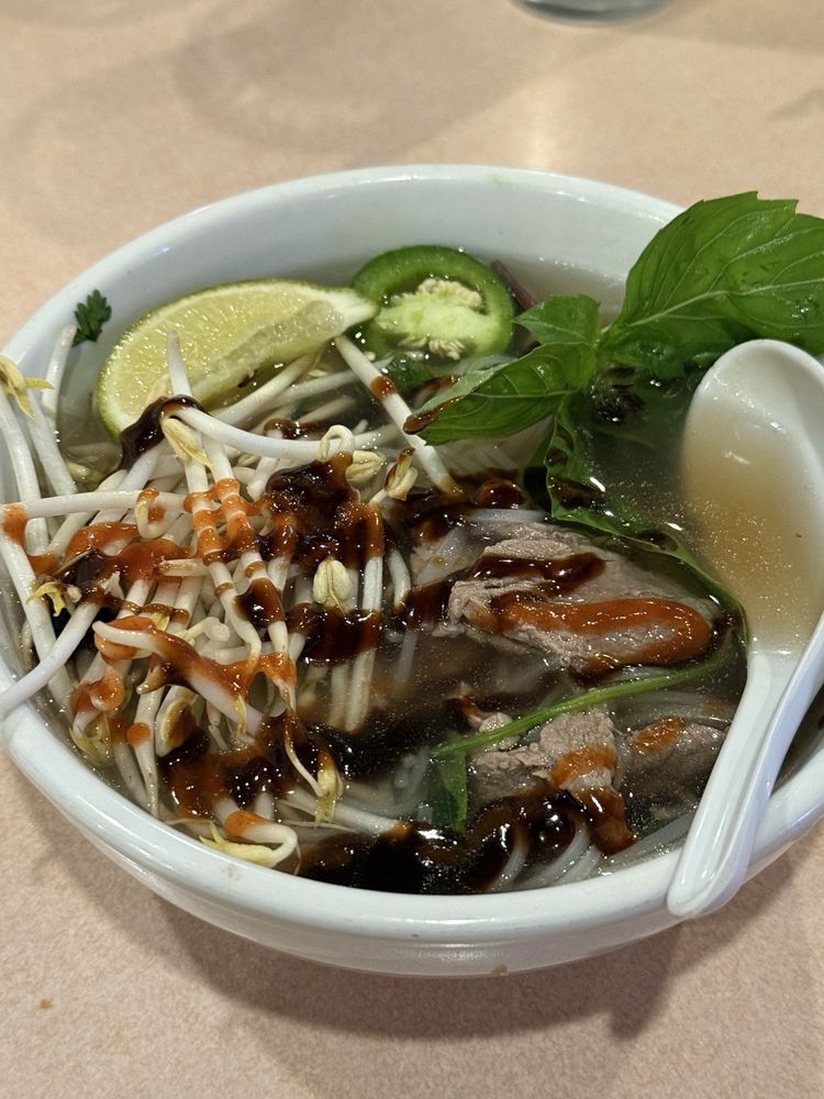 Vegetable Rice Noodle Soup