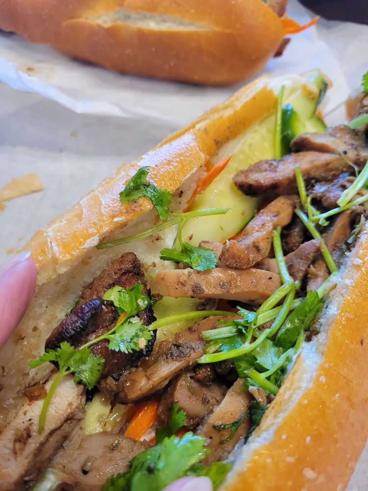 Lemongrass Chicken Sandwich