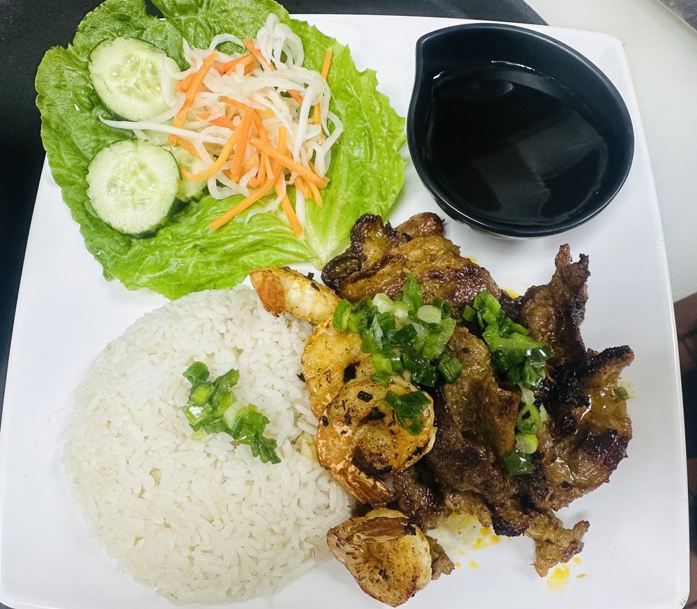 Grilled Pork Rice Plate