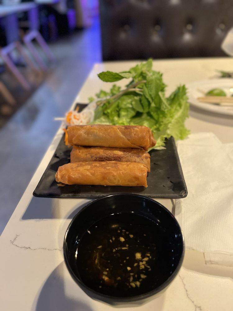 Charbroiled Pork Spring Rolls