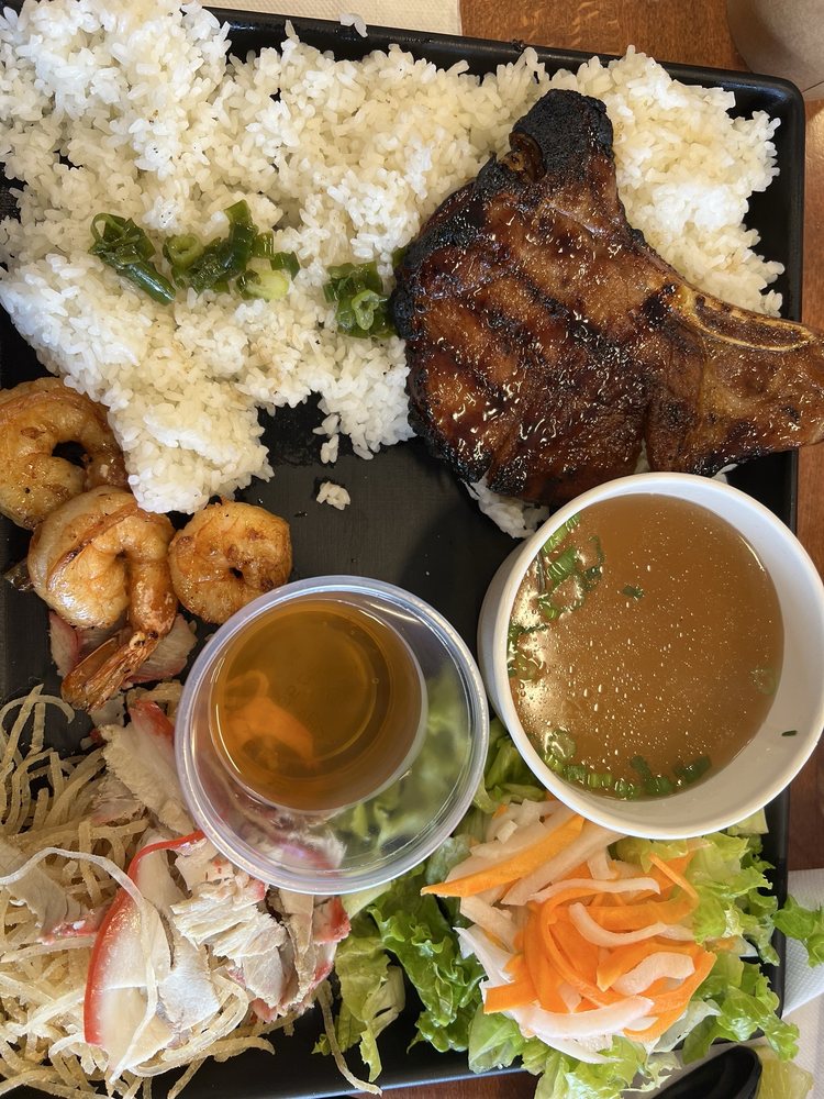 Com Tam Suon Bi Tom - Broken Rice Combo