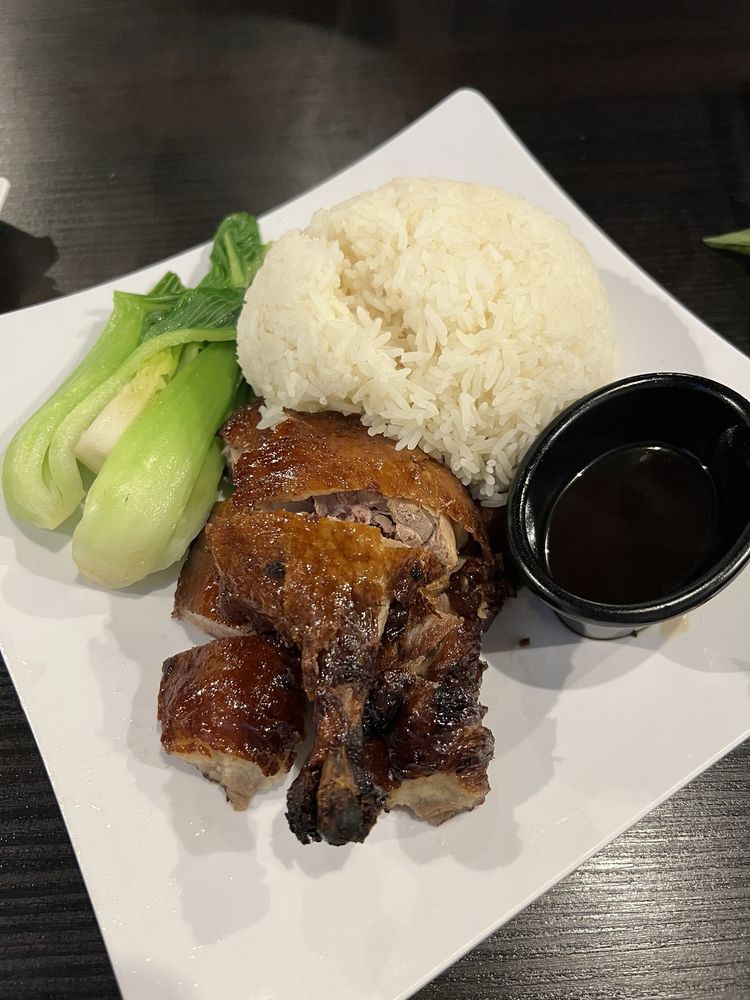 Crispy Duck Rice Noodle Soup