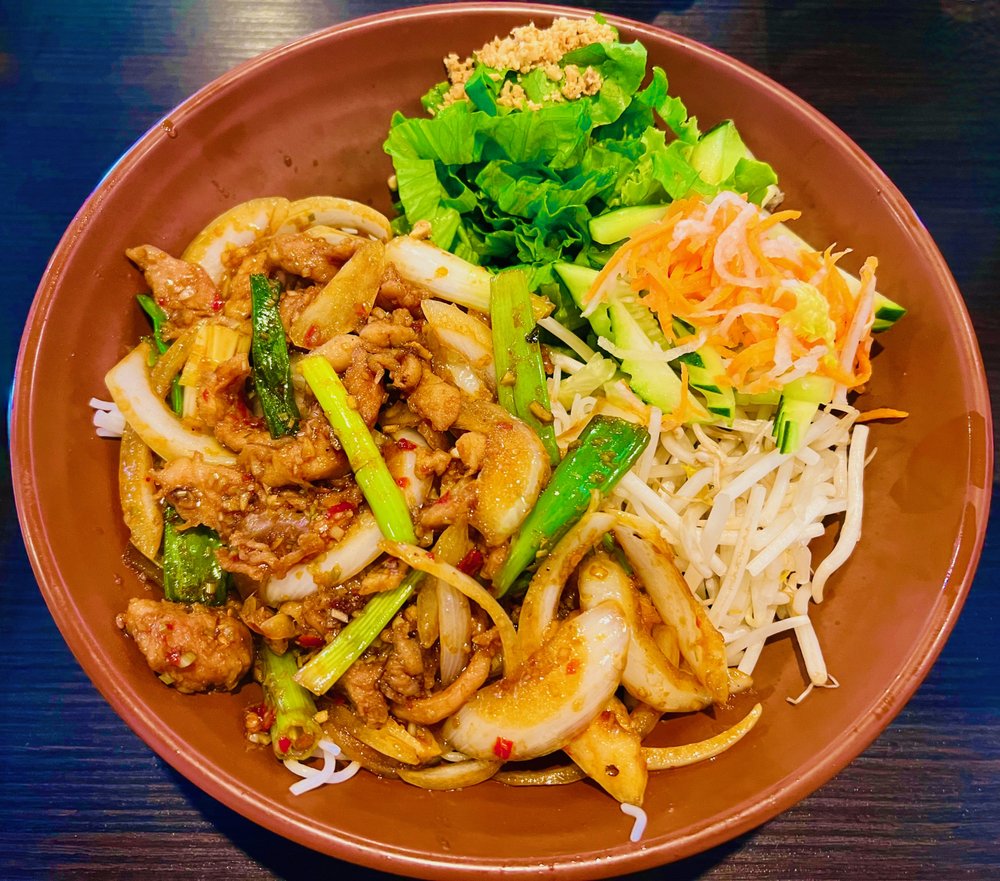 Vermicelli Stir Fried Chicken