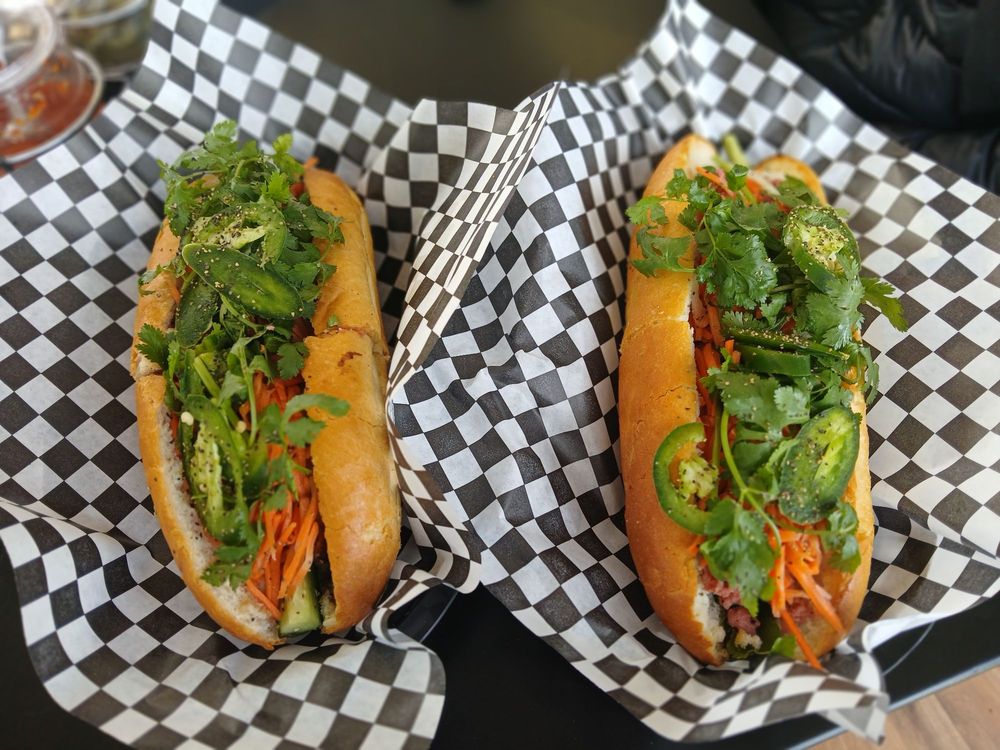 Spam and Egg Sandwich