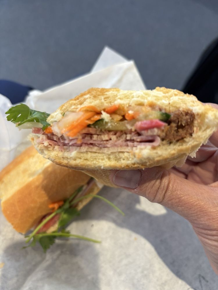 Egg Banh Mi Sandwich