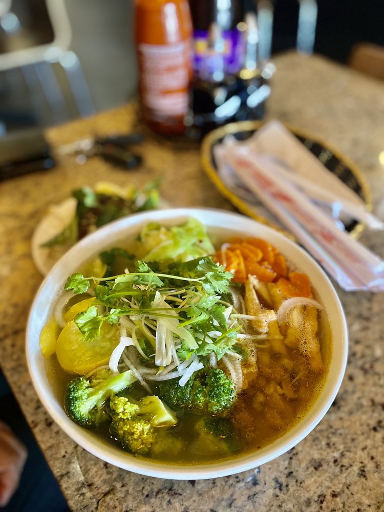 Veggie Pho Tofu Vegetables Pho