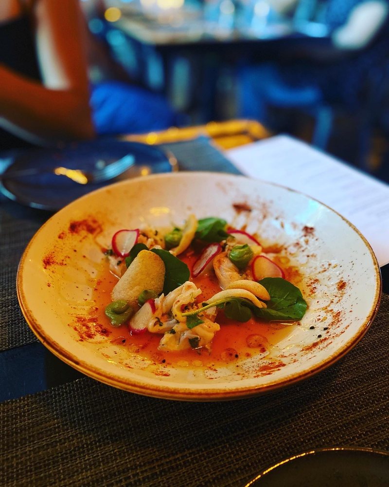 Thai Basil Shrimp Ceviche