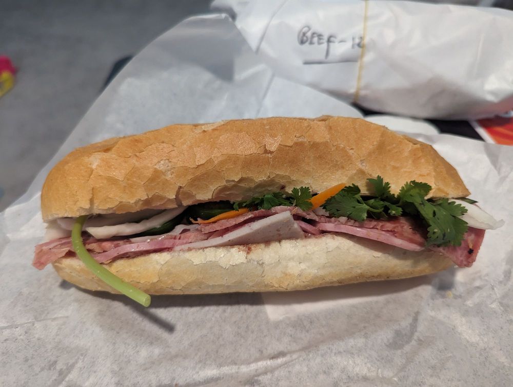 Pho Bahn Mi Sandwich