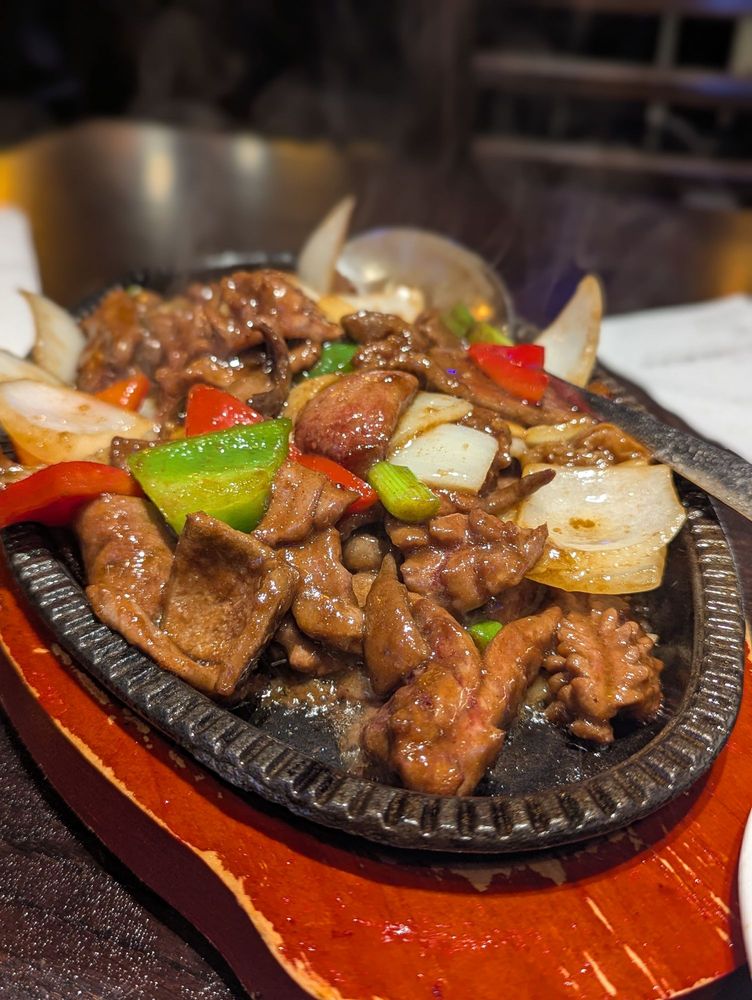 Spicy Pork Intestines Mixed Noodle and Rice