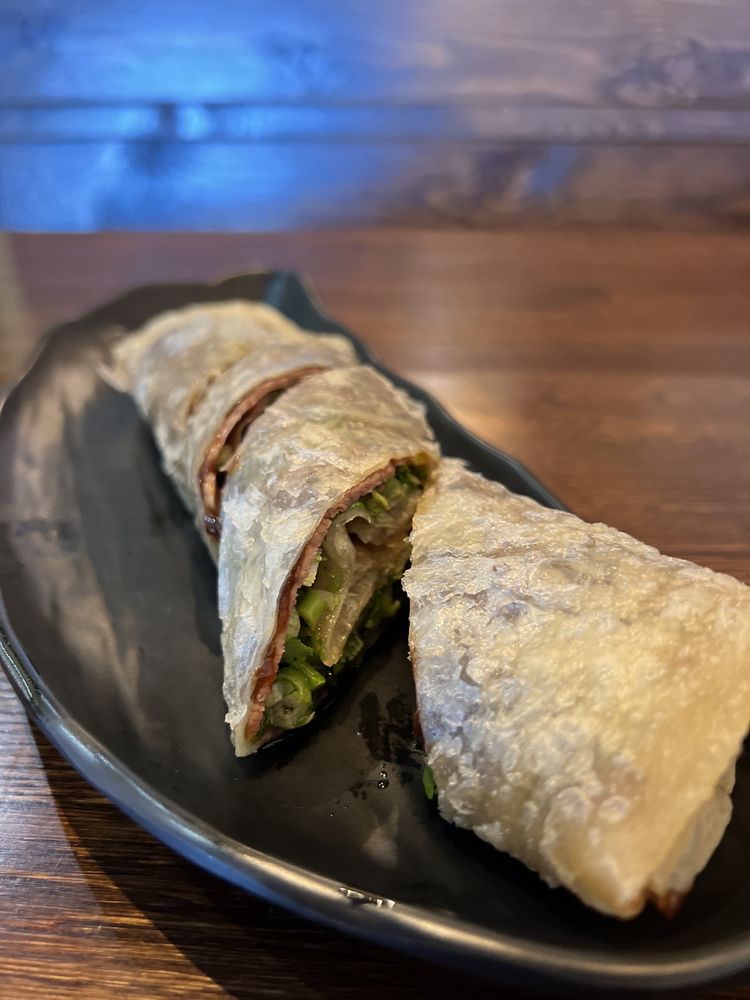 Chinese Beef Burrito