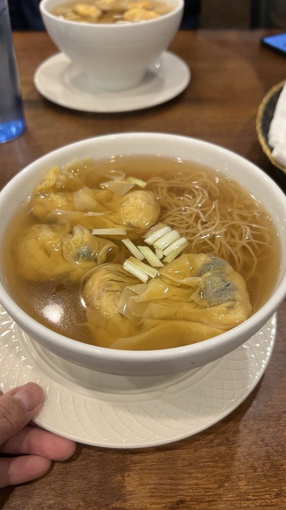 Pork & Shrimp Dumpling Noodle Soup