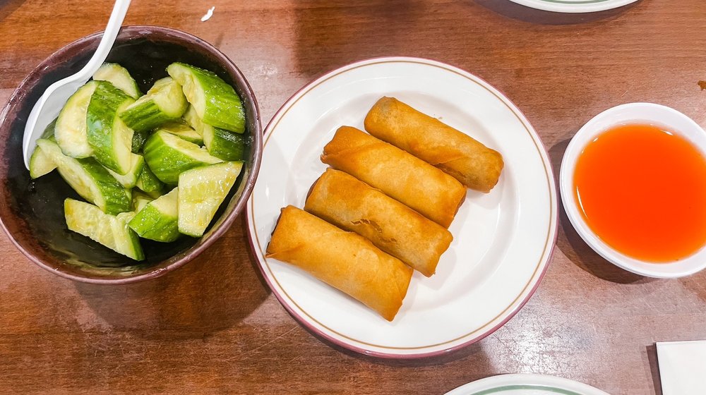 Crispy Fried Vegetable Spring Roll