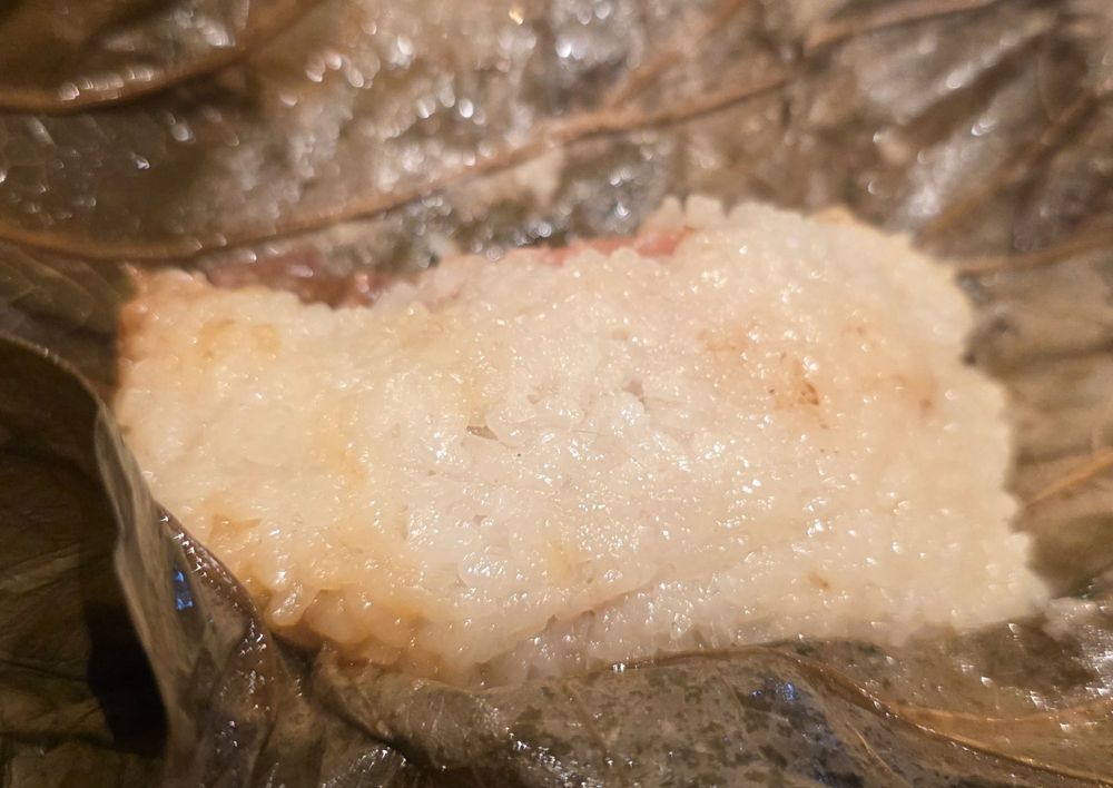 Sticky Rice in Lotus Leaf