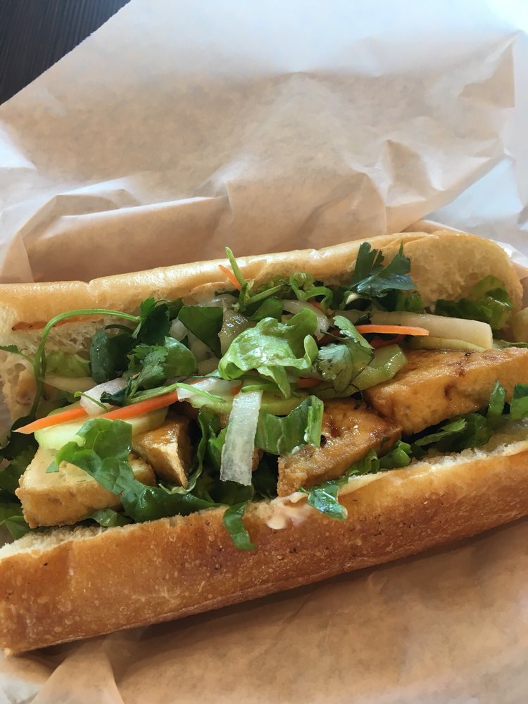 Grilled Tofu Sandwich