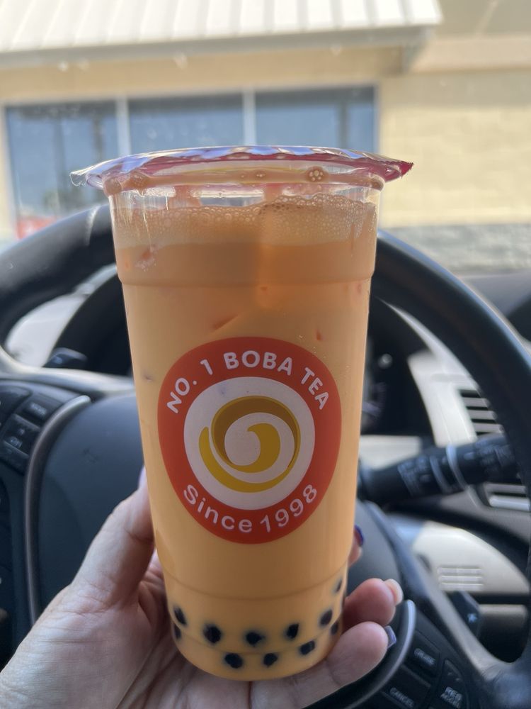 Pumpkin Thai Tea with Cold Foam