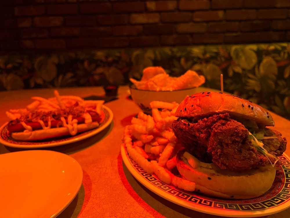 West Indies Fried Chicken Sandwich