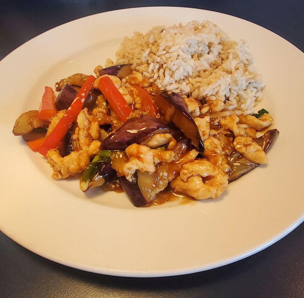 Shrimp with Chinese Eggplant