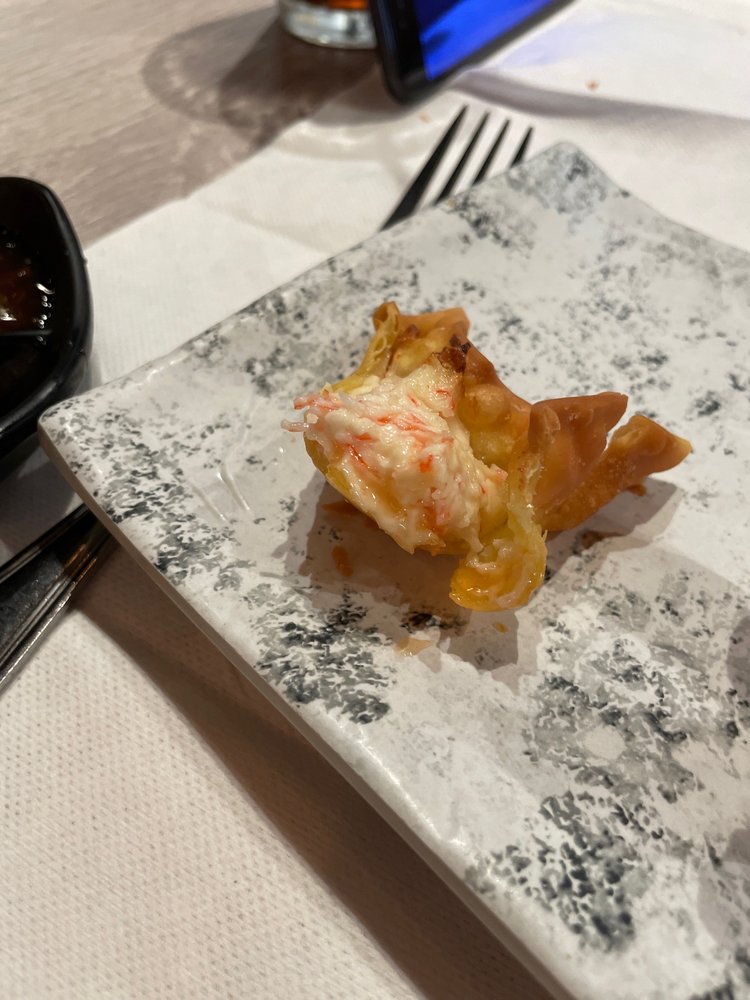 Cheesy Crab Dumplings