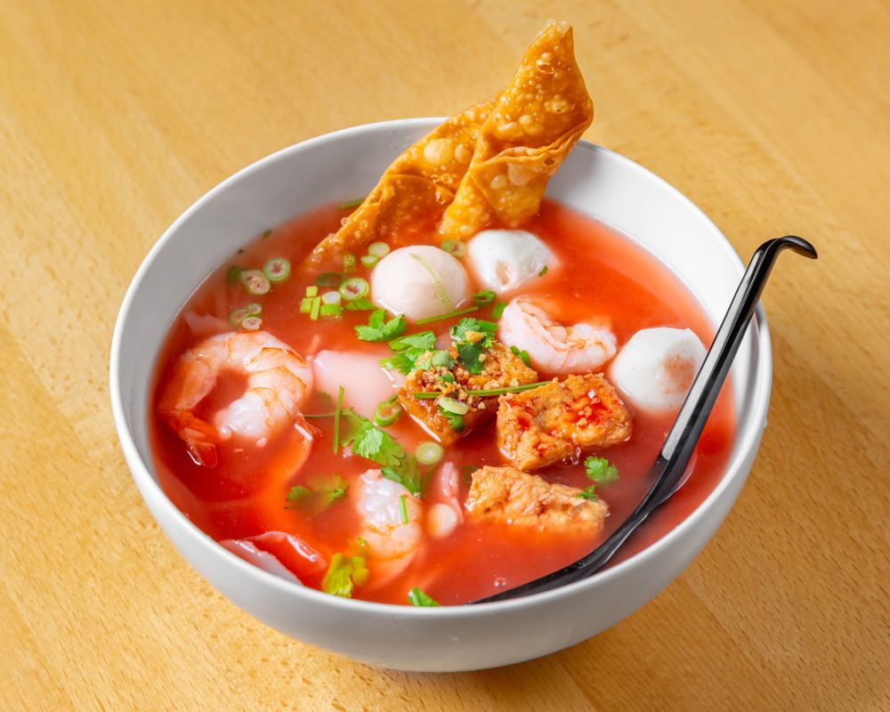 Wonton Noodles Soup