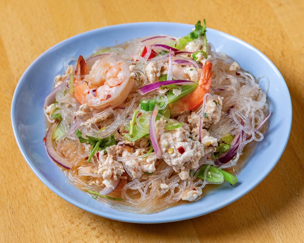 Glass Noodle Shrimp Salad