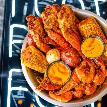 Snow Crab & Headless Shrimp