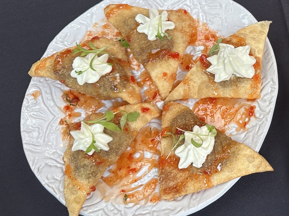 Beef Short Rib & Goat Cheese Wontons
