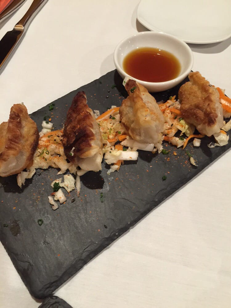 Duck and Chive Dumplings