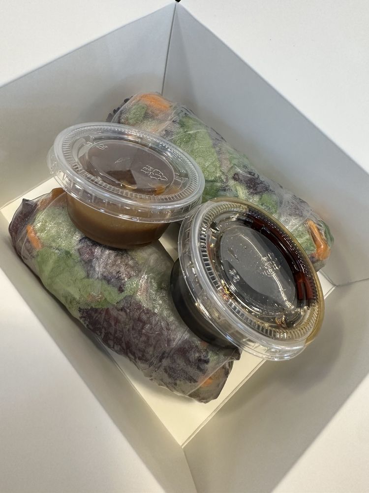 Shrimp Tempura Spring Rolls