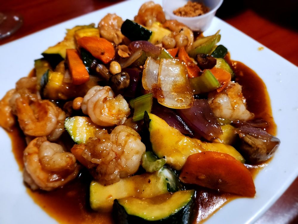Kung Pao Prawns