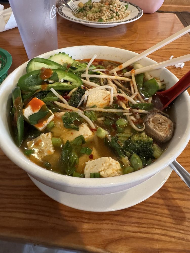 Vegetarian Pho Noodle Soup