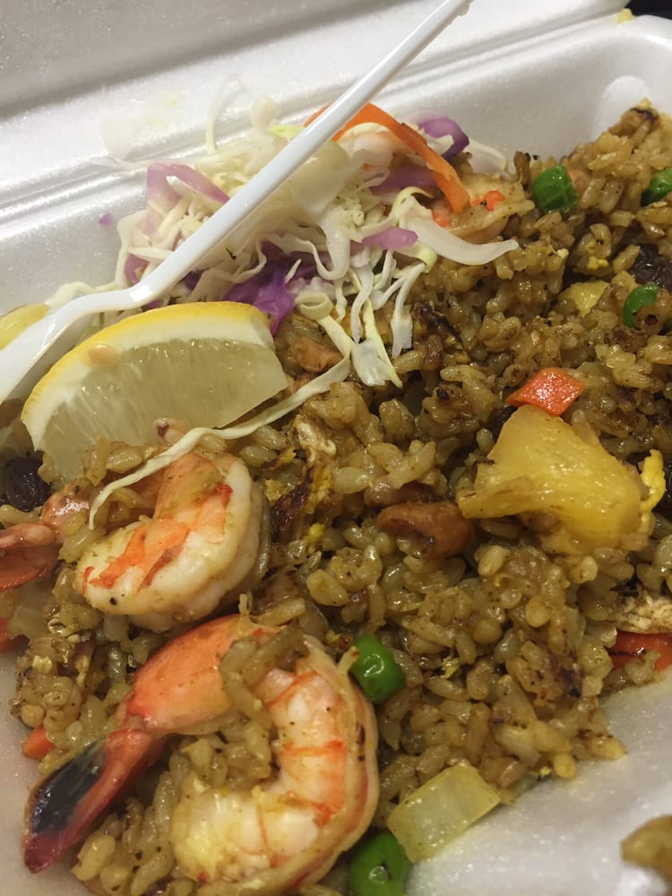 Pineapple Fried Rice with Shrimp