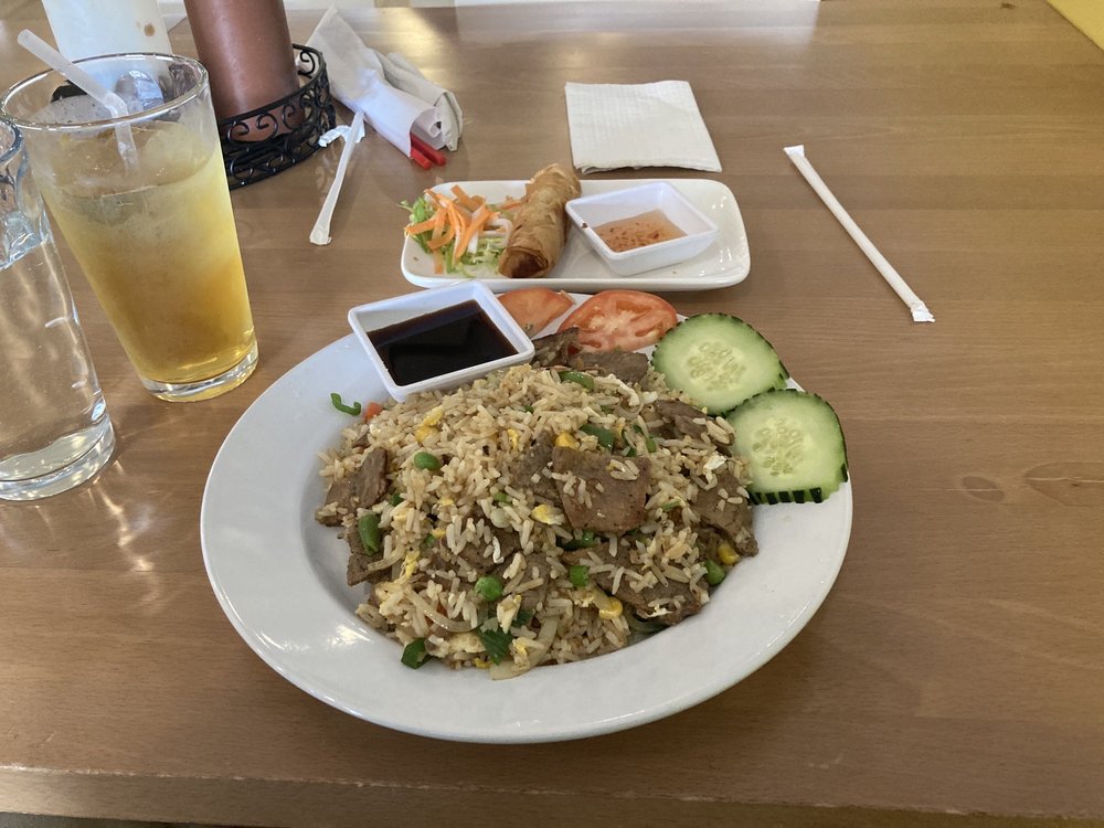 Beef Stir Fried Onion Vermicelli Bowl
